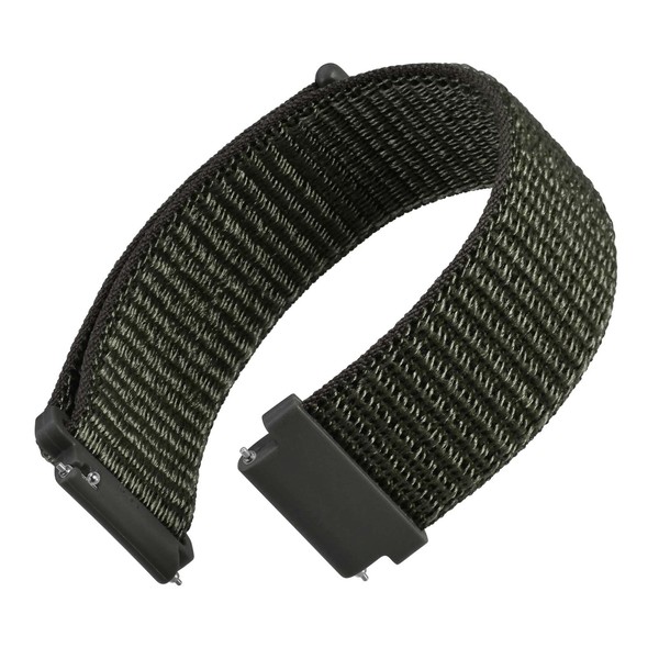 WOCCI Adjustable Nylon Sports Watch Strap with Velcro Fastener, Watch
