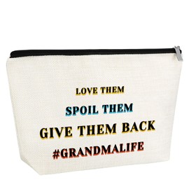 Gifts For Grandma Makeup Bag Best Gift Idea For Grandma Grandma Mothers Day Gift Ideas Best Grandma Cosmetic Bag Thanksgiving Christmas Birthday Gifts For Grandma Nana Grammy Grandmother