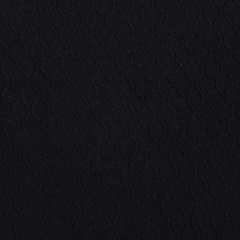 smiry Stretch Chair Seat Covers for Office, Black 1PC Jacquard