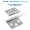 Bonsicoky 4Pcs 3 Inch Lift Off Hinges, 304 Stainless Steel