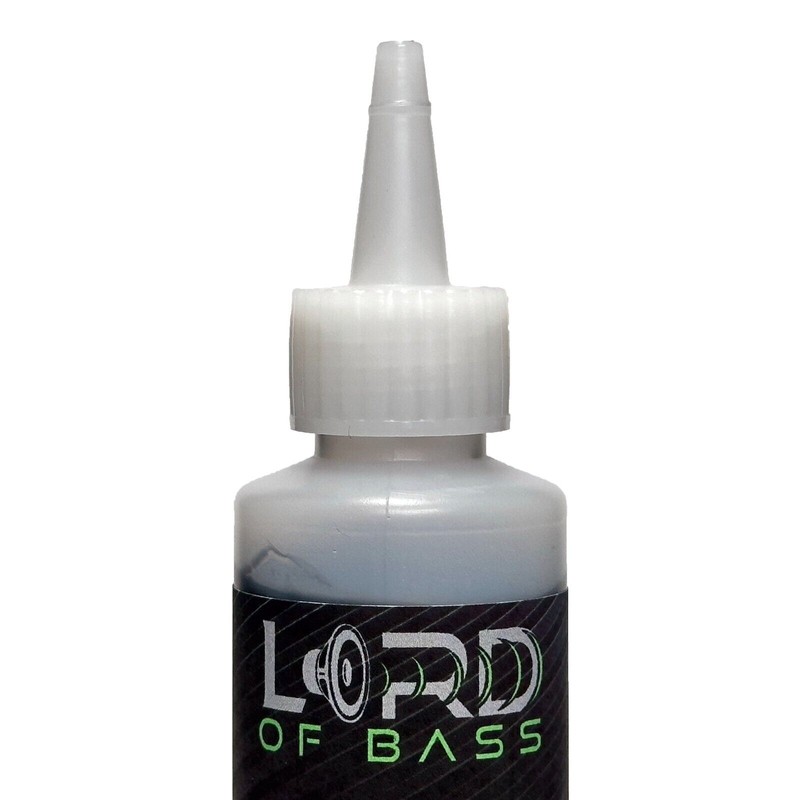 Lord of Bass Black Rubber Toughened CA Super Glue Extra