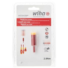 Wiha easyTorque Adapter Electric 2,8 Nm, Red Yellow, (29701280)