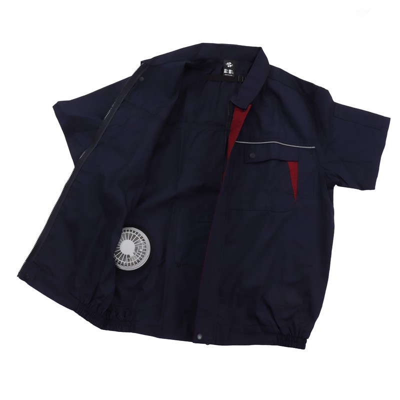 USB Cooling Jacket with Fans Short Sleeve USB Cooling Fan