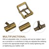 sourcing map Metal Roller Buckle, Single Prong Belt Buckle, Square