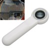30X Handheld Magnifier 3 Levels Brightness Adjustment Touch Control LED