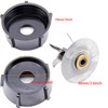 1Pc 6-Point Blender Blade with 1Pc Blender Jar Base and