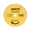 3Pack 7-1/4 Inch 144T Circular Saw Blade, Plywood, OSB, Paneling