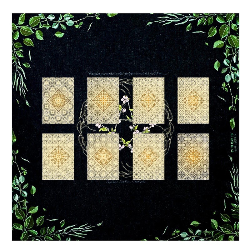 Tarot Card Table Cloth | 60x60CM Mysterious Thickened Oracle Card