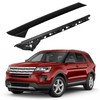 HYR A-Pillar Windshield Trim Molding Set Fit for Ford Explorer