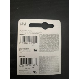 Sony 2pcs Sony CR2025 3V Lithium Battery  Exp 2033 - USA Seller - Free Shipping