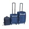 RockRain 20+24 Inch Travel Suitcase Set: Waterproof Oxford Fabric Luggage