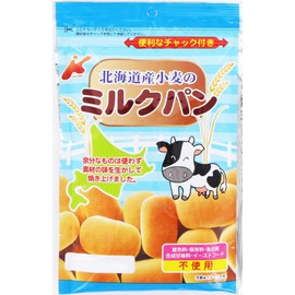 Kanemasu Seika Hokkaido Wheat Milk Pan, 1.6 oz (45 g) x 12 Bags