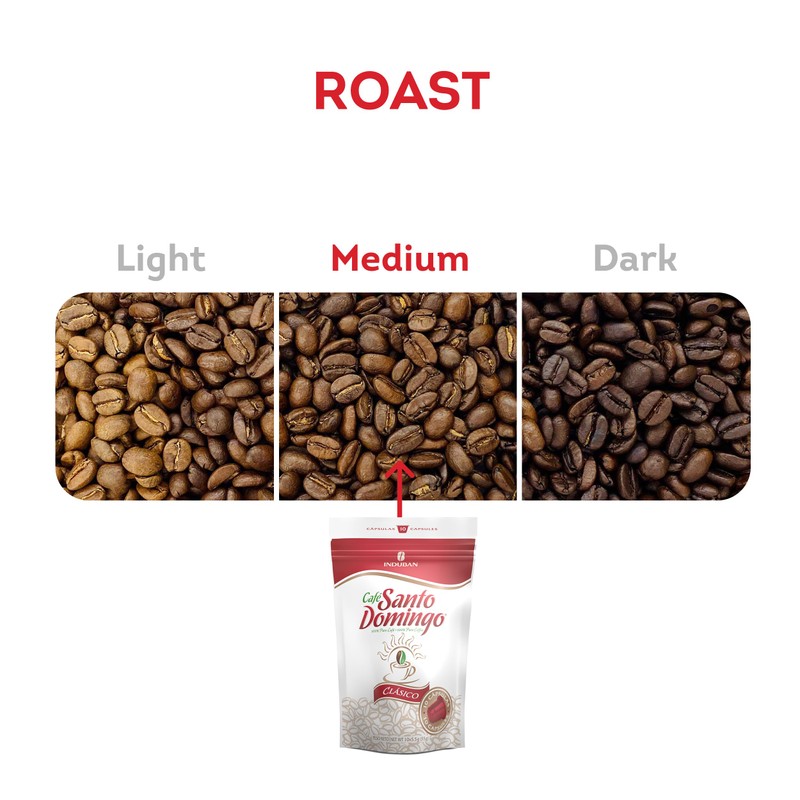 Café Santo Domingo Clásico Capsules - Compatible with Nespresso Original