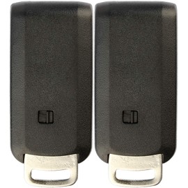 KeylessOption Keyless Entry Remote Smart Car Key Fob for Mitsubishi Outlander Sport Lancer (Pack of 2)