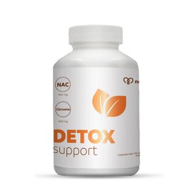 nutriADN - NAC SUPPORT  Suplemento Alimenticio en Cpsulas (120 unidades) con NAC (900 MG), Crcuma (600 MG), Cardo Mariano (400 MG), Vitaminas C y E...