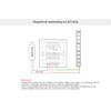 AMKI LED Wall Switch Dimmer,LED Controller,Wall- Mounted Plastic Cover Touch