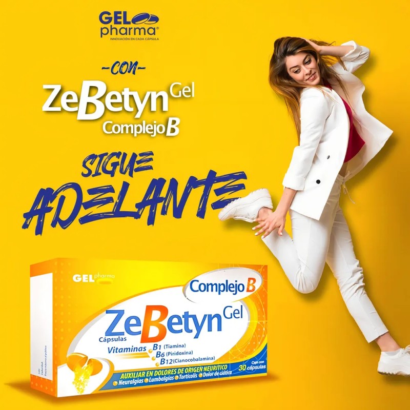 Complejo B Vitaminas B1, B6 Y B12 Caja Con 30