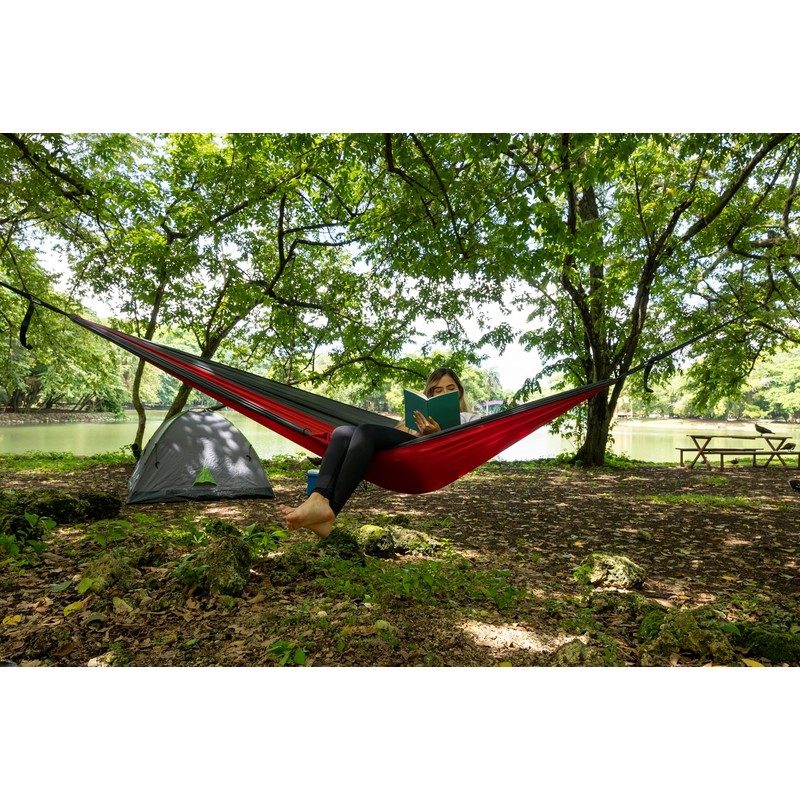 Durable Hammock 400 lb Capacity, Nylon Camping Hammock Chair -