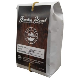Organic Bourbon Barrel Roasted Coffee Beans 10oz, Limited Edition Barrel Aged to Perfection Whole Beans, Single Origin, Medium Roast Award Winning by Split Oak Coffee Roasters (Single)