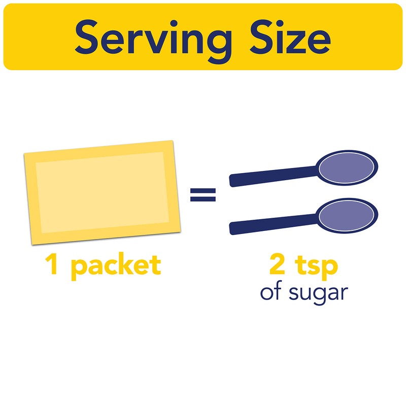 N'Joy Zero Calorie Sweetener | Yellow Sucralose Packets | 2000