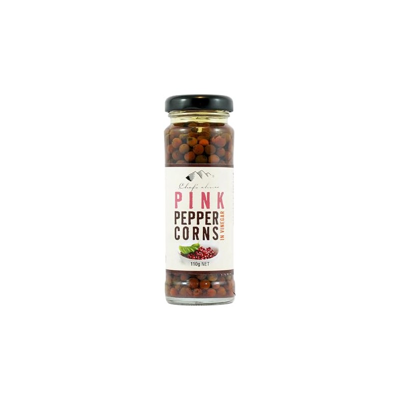 Chef's Choice Pink Peppercorns in Vinegar, 110 g