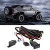 Fog Light Switch Wiring Kit 12V 40A Car LED Fog