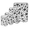 N 20 Bags of our White 5" x 7" Paw-Print