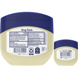 Vaseline 100% Pure Petroleum Jelly, 13 Ounce With Bonus 1.75 Ounce (Pack of 2)