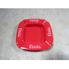 Coors Vintage Red Hard Plastic Coors Beer Ashtray NOS Made