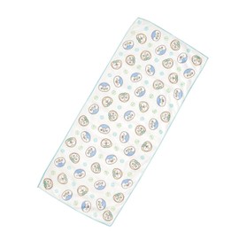 Marimo Craft PKP-214 Pokémon Pokémon Blue Pocket Piece Fast Dry Face Towel W39.4 x H15.7 inches (1000 x 400 mm)