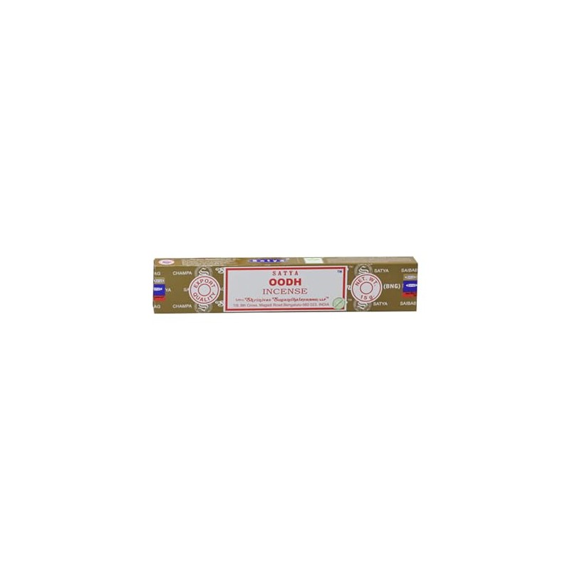 VIE Satya Incense Sticks, 12 Packs x 15g, Oodh