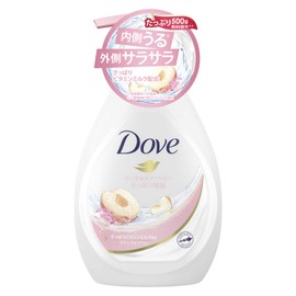 Dove Dove Body Wash, Peach & Sweet Pea, Pump, 17.6 oz (500 g), Body Soap, Slightly Sweet Peach and Sweet Pea with a Soothing Fragrance (Fragrance)