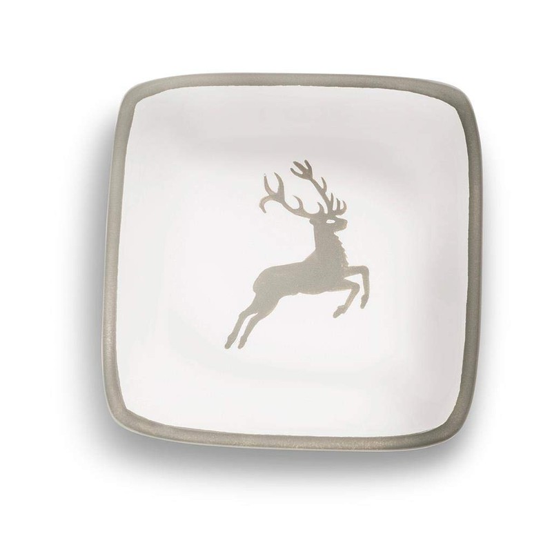 GMUNDNER KERAMIK Square Bowl, Size: L = 9 cm x