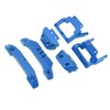 RC 1/18 Bumper Replacement Aluminum Alloy RC Front Rear Bumpers