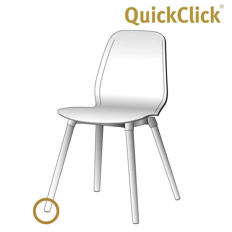 Wagner QuickClick Felt Glides Furniture Glides Chair Glides Replacement –