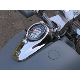 diycycleparts YAMAHA VSTAR 1300 SPEEDO GAS TANK SPIKES chopper bobber xvs1300 speedometer