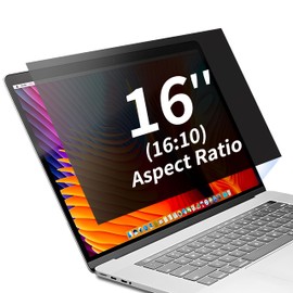 Seorsok 16 Inch 16:10 360°Laptop Privacy Screen Protector,Anti Peeping and Anti Blue Light Laptop Privacy Shield Compatible with 16in HP/Lenovo/Dell/Acer/ASUS/Thinkpad with 16:10 Aspect Ratio