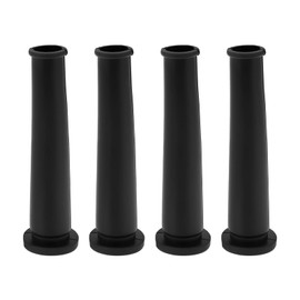 Be In Your Mind 40pcs Cable Rubber Protective Sleeve Cable Conduit Hose 69x20mm Aperture 9mm Suitable for Electric Tool Cutting Electric Drill Black Color