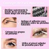 802 Kit Pestañas Maquillaje Completo Diy Extension 9-18mm Negro D