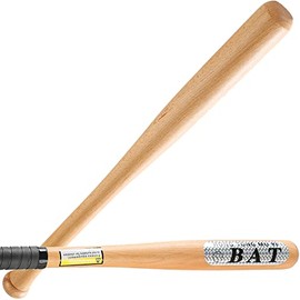 Baseball Bat,Classic Wooden Baseball Bat for Baseball Training,Home Self Defense Baseball Bat for Youth Kids Teenagers Adult ( 25 IN)