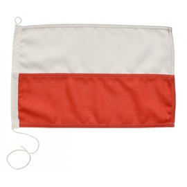 Navyline Gastlandflagge Polen in zwei Größen, Größe:30 x 45 cm