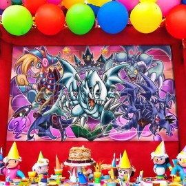 Yugioh Toon World Anime Card Game Play Mat