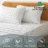 HYPREST Floral Sheets King, Pattern Soft Breathable Farmhouse 4pcs Bed