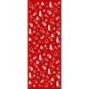 Hamamonyo Tenugui Towel, Tree Tree, Christmas, Red