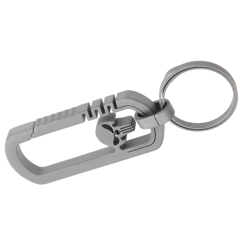 Titanium Alloy Keychain Men's Waist Belt Buckle Outdoor Carabiner Hanging