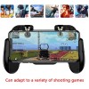 Unbranded Latency-free physical button four-finger operation gamepad for Smartphones NEW