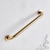 Leyden Brass Shower Grab Bar，Gold Support Bar Bathroom Hand Safety