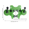 Tile Hole Saw Guide Jig Fixture Adjustable Portable with 2
