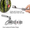 Stainless Steel Watermelon Keg Tap Kit - [Leakproof] [NO Clog]
