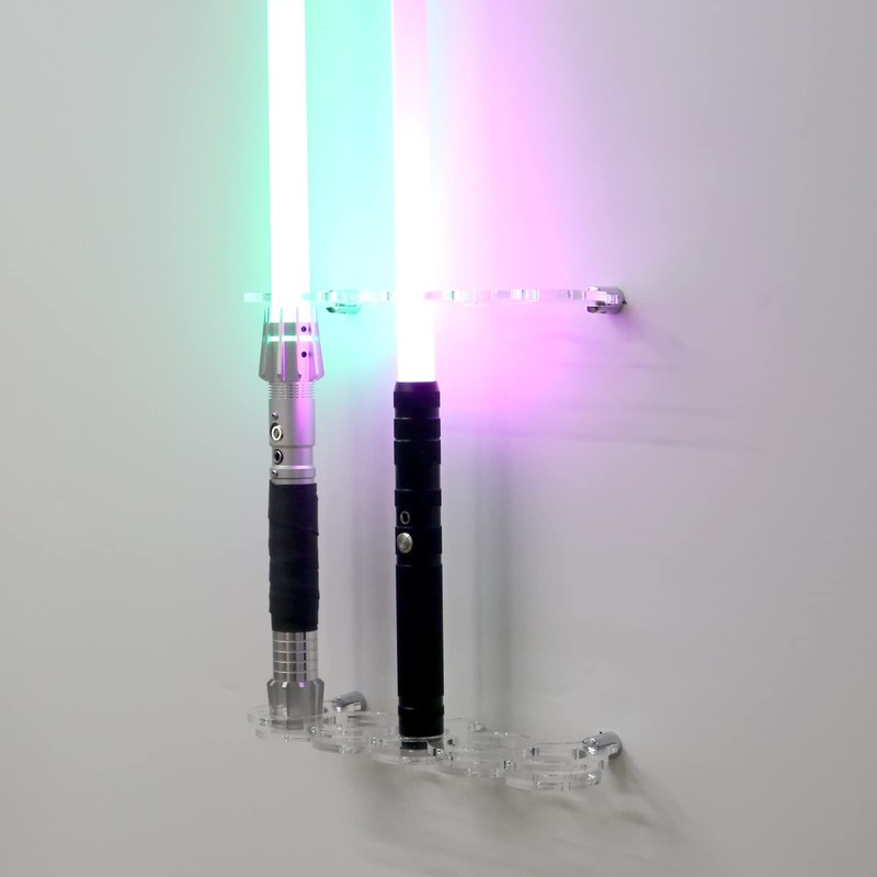 Lightsaber Rack Sword Hook Wall Mounted Vertical Display Rack Lightsaber